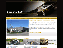 Tablet Screenshot of lawsonauto.com